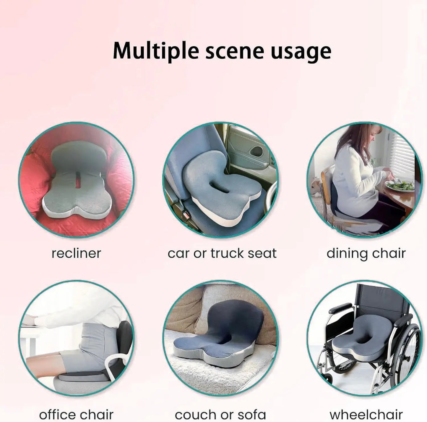 Seat Cushion with Backrest