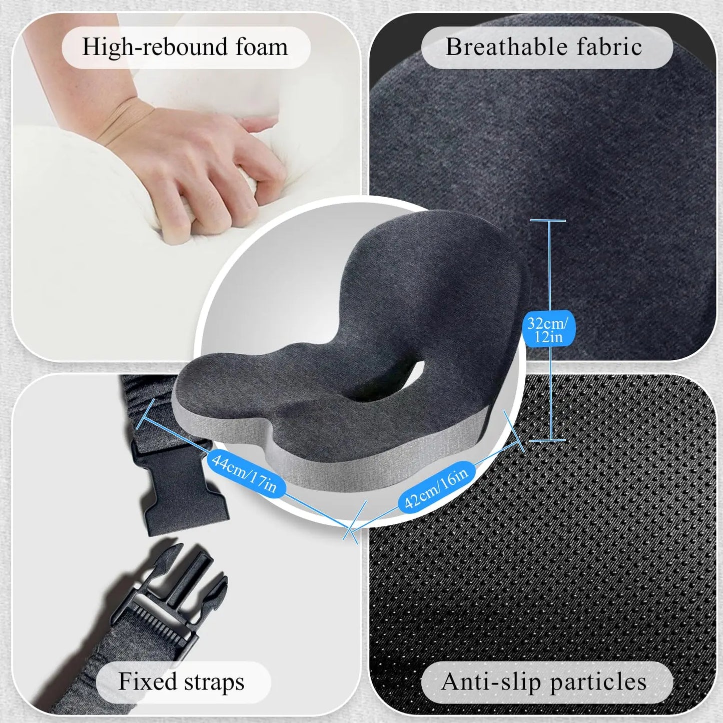 Seat Cushion with Backrest